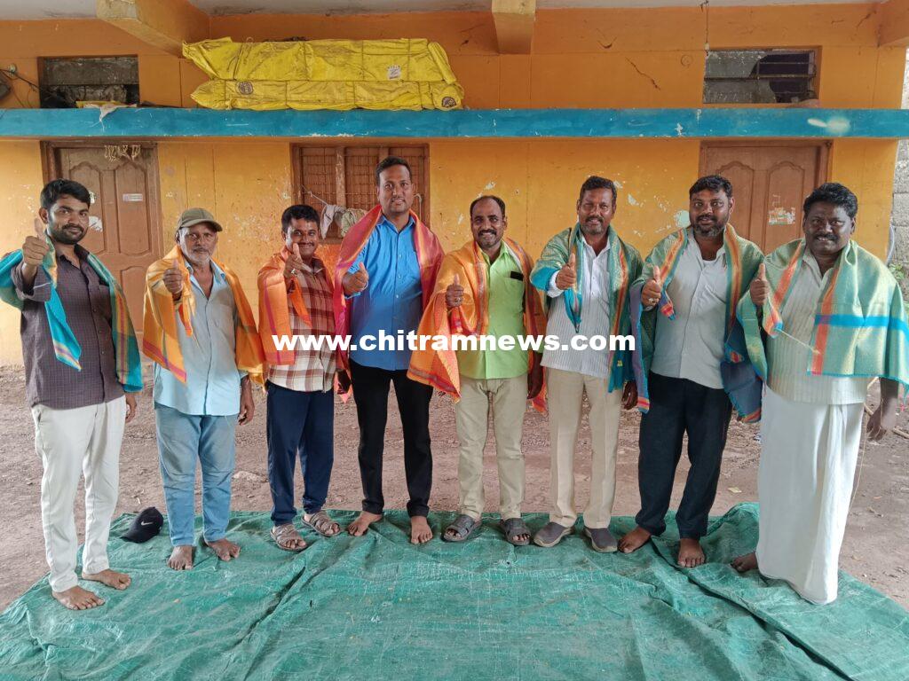 మరాఠీ వడ్రంగి సంఘం అధ్యక్షుడిగా హనుమాండ్లు 