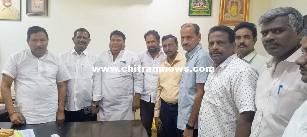 అచ్చంపేట  క్యాంప్ కార్యాలయంలో ఎమ్మెల్యే చిన రాజప్ప గ్రీవెన్స్ మీటింగ్