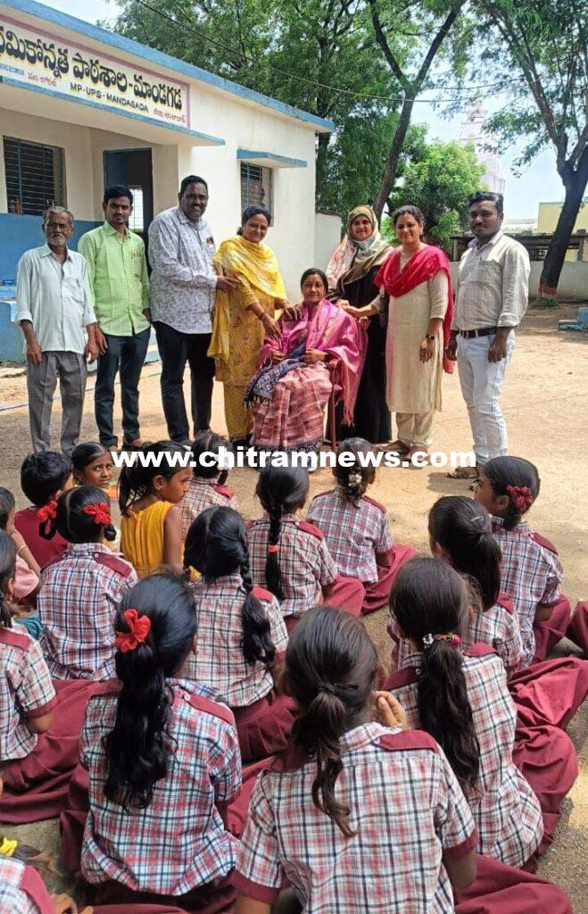 మాండగడ హెచ్ఎం గా అర్చన బాధ్యతలు