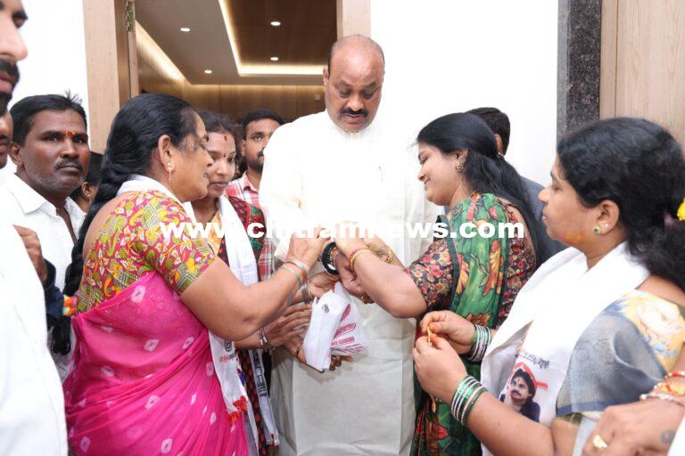 అనురాగ బంధాల‌ను పెంపొందించే పండగ రాఖీ_ఏపీ వ్యవసాయ శాఖ మంత్రి కింజరాపు అచ్చెన్నాయుడు