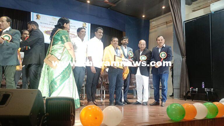 సామాజిక సేవకుదు డాక్టర్ సాప పండరికి దక్కిన అరుదైన గౌరవం