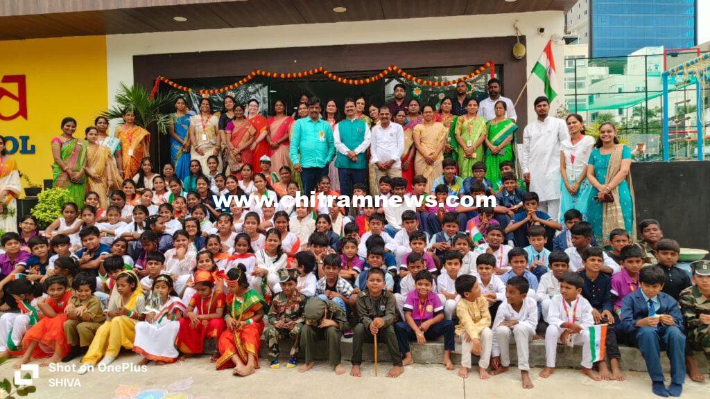 స్లోకా గ్లోబల్ స్కూల్ లో ఘనంగా స్వాతంత్ర్య దినోత్సవ వేడుకలు