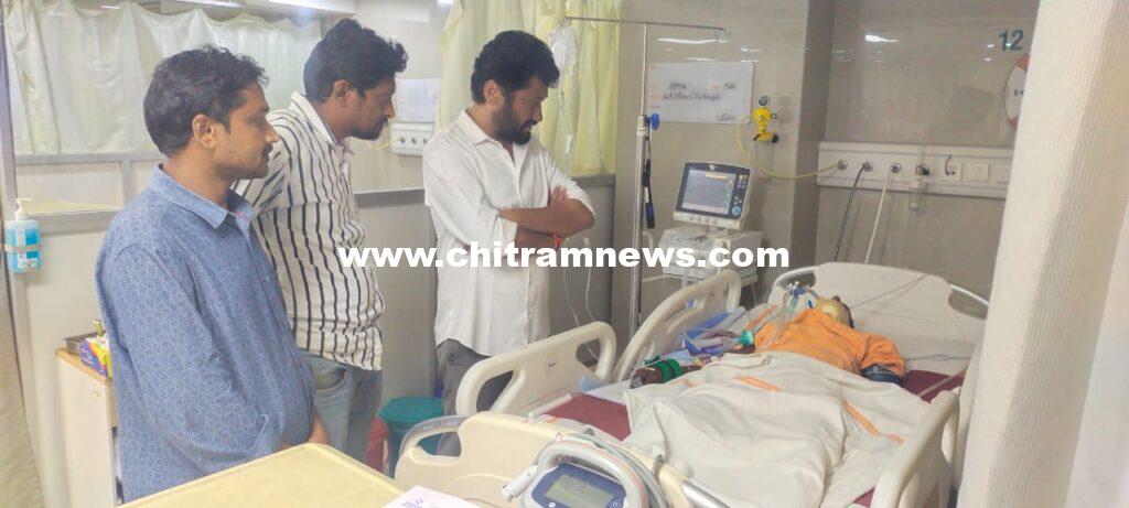 బోథ్ ఎమ్మెల్యే అనిల్ జాదవ్  పరామర్శ