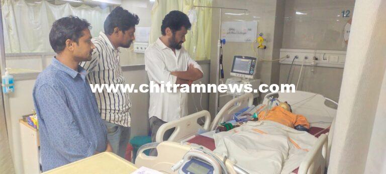 బోథ్ ఎమ్మెల్యే అనిల్ జాదవ్  పరామర్శ