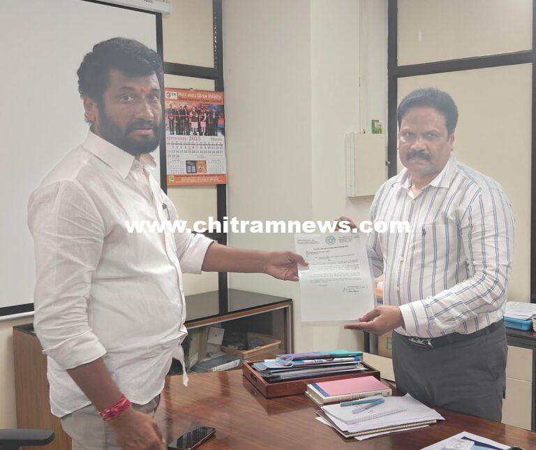 BSNL సీజీఎంను కలిసిన బోథ్ ఎమ్మెల్యే అనిల్ జాదవ్