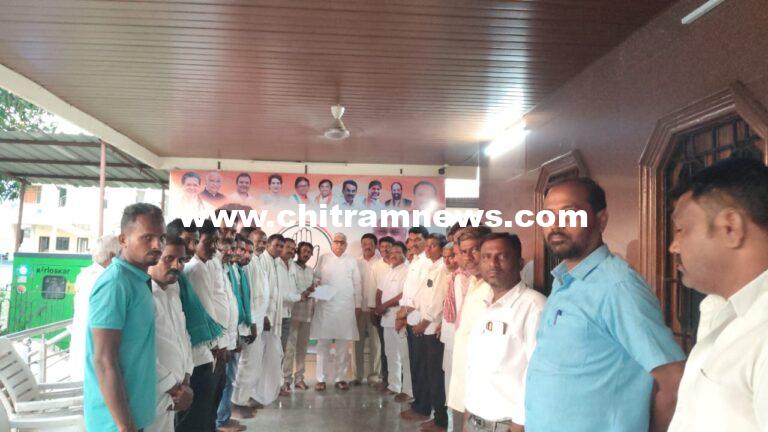 శ్రీ రామాలయం నిర్మాణం అప్రూవల్ చేయాలని మాజీ ఎమ్మెల్యే నారాయణ రావు పాటిల్ కు కీర్గుల్ (కె) గ్రామస్తుల వినతి