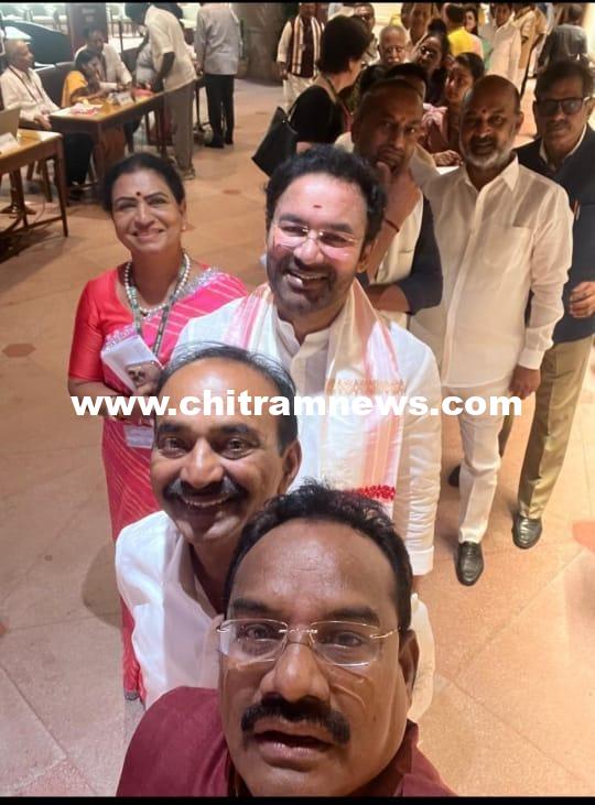 ఉపరాష్ట్రపతి ఎన్నిక: ఓటేసిన తెలంగాణ బీజేపి ఎంపీలు