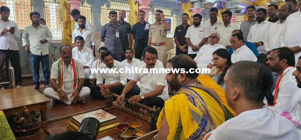 బాసరలో మంత్రి జూపల్లి కృష్ణారావు  పర్యటన