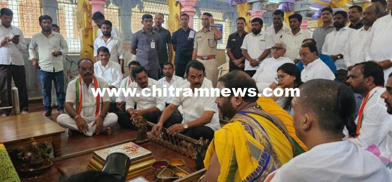 బాసరలో మంత్రి జూపల్లి కృష్ణారావు  పర్యటన