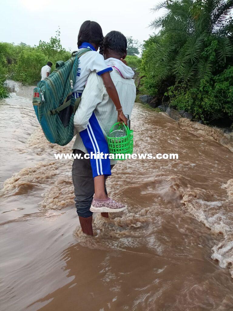 ROAD, BRIDGE: రోడ్డు, వంతెన లేక పరుపులపల్లె గ్రామస్తుల కష్టాలు