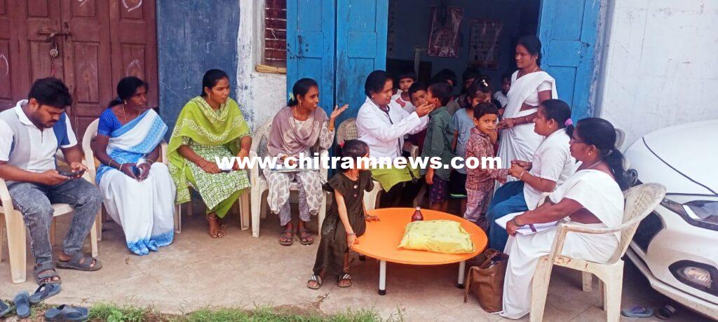 ఆర్ బీ ఎస్ కే ఆధ్వర్యంలో ఉచిత వైద్య శిబిరం