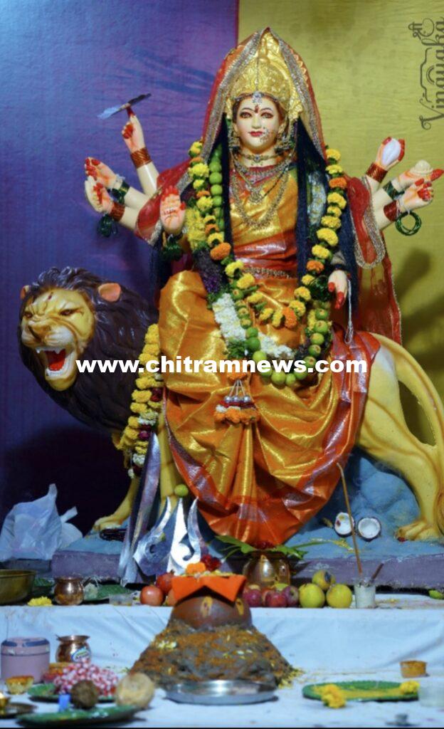 కీర్గుల్ (కే) లో తొలిసారిగా దుర్గమాత విగ్రహ ప్రతిష్టాపన  