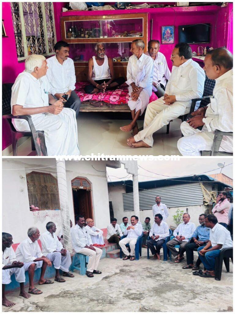 బాధిత కుటుంబాలకు ఆదిలాబాద్ ఎంపీ గోడం నగేష్ పరామర్శ