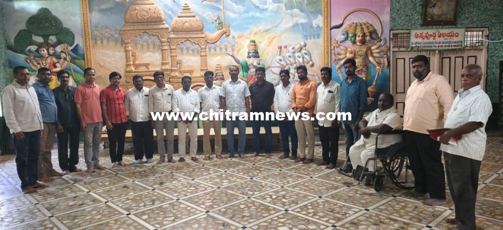 బాసర ప్రెస్ క్లబ్ నూతన కార్యవర్గం ఏకగ్రీవ ఎన్నిక 