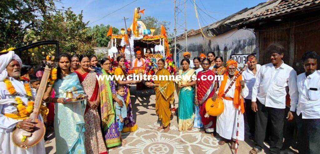 వేడుకగా బాజీరావుబాబా పల్లకీ ఊరేగింపు