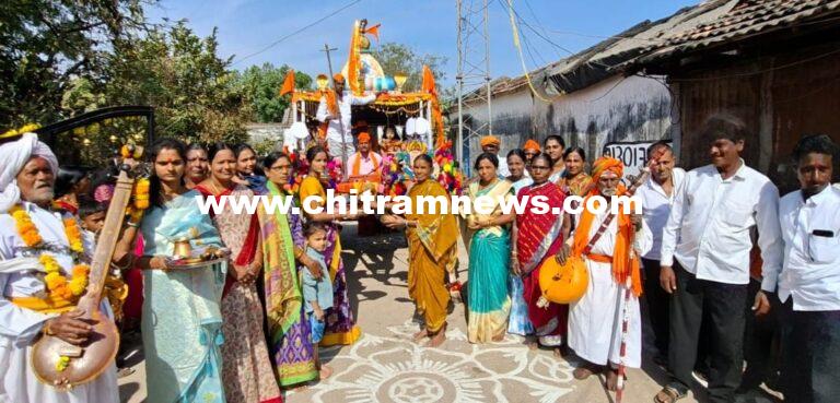 వేడుకగా బాజీరావుబాబా పల్లకీ ఊరేగింపు