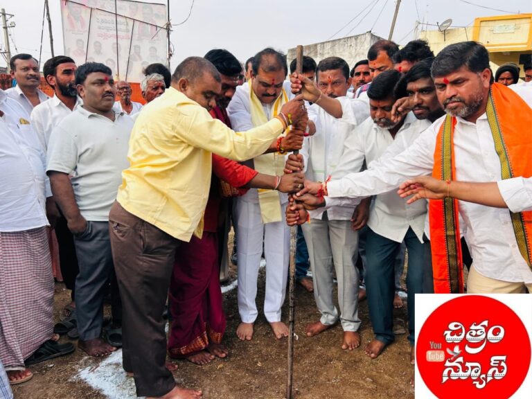 ఎన్ఆర్ఈజీఎస్ ద్వారా పంచాయతీ భవనాల నిర్మాణం-ఎమ్మెల్యే పాయల్ శంకర్