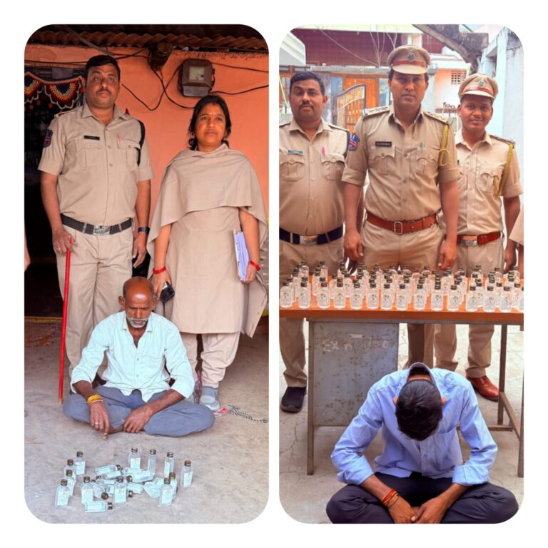 130 దేశీదారు బాటిల్స్ పట్టివేత