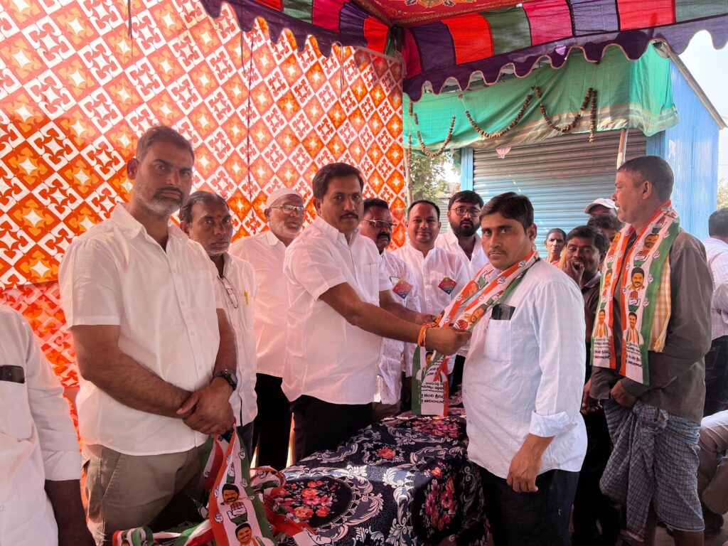 ప్రజలకు బాధ్యతాయుతమైన పాలన అందించడమే కాంగ్రెస్ లక్ష్యం – ఆడే గజేందర్