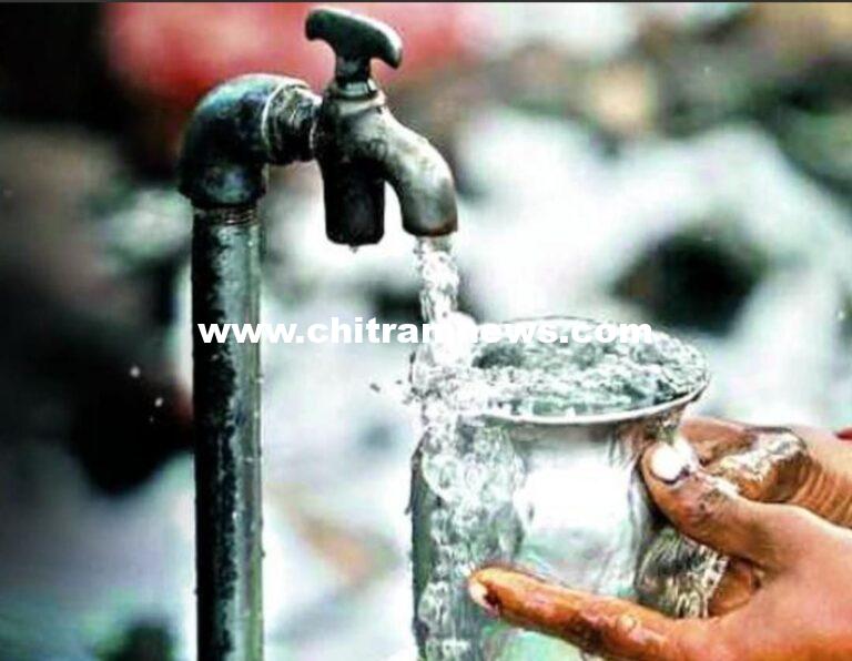 సీతగొంది వద్ద మిషన్ భగీరథ నీటి పైప్‌లైన్ మరమ్మతులు