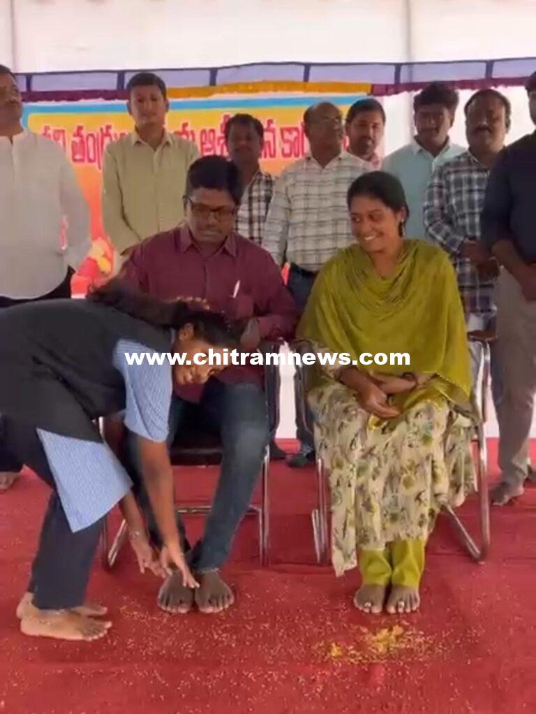 అభ్యుదయ పాఠశాలలో ఘనంగా ‘ఆత్మీయ ఆశీర్వచన’ వేడుక