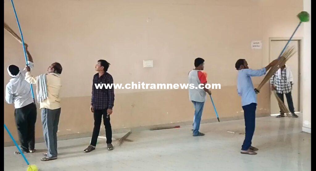 బాసర అతిథి భవనంలో స్వచ్ఛభారత్  