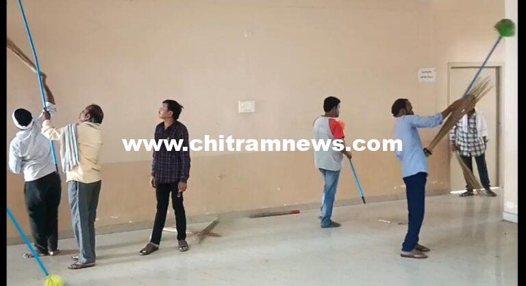 బాసర అతిథి భవనంలో స్వచ్ఛభారత్  