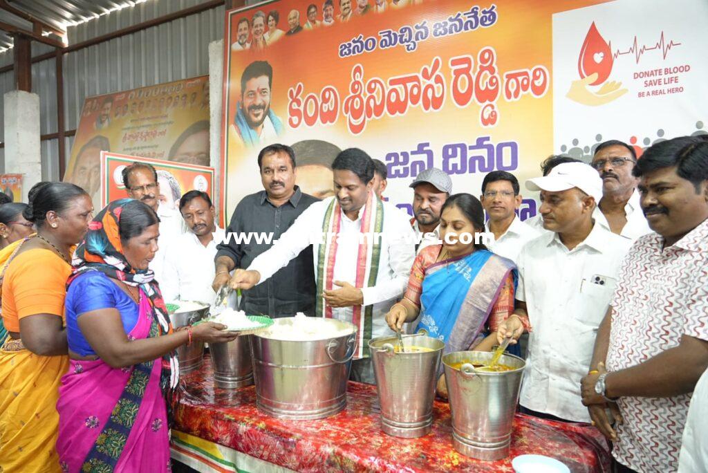 నిరంతరాయంగా ‘కంది’ నిత్యాన్నదానం: పేదల ఆకలి తీరుస్తున్న ప్రజాసేవా భవన్