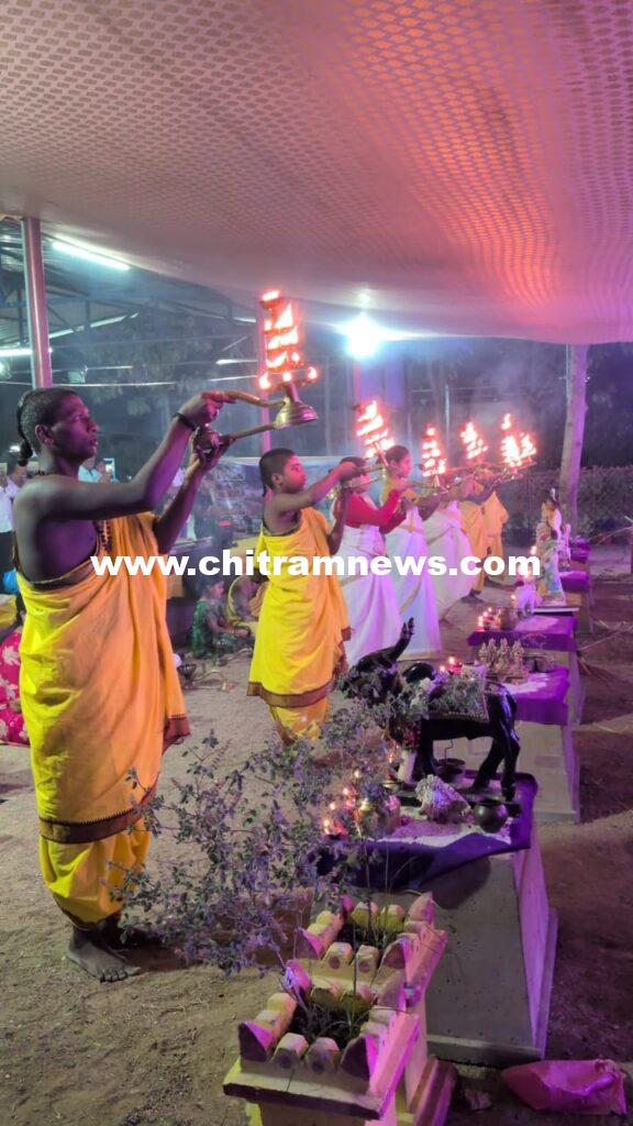 వేద భారతి పీఠం ఆధ్వరంలో గోహారతి పూజ 