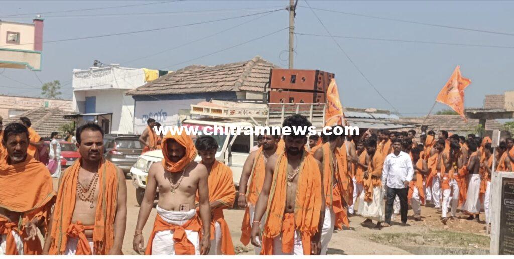 కనుల పండువగా అంజన్న మహా పడిపూజ 