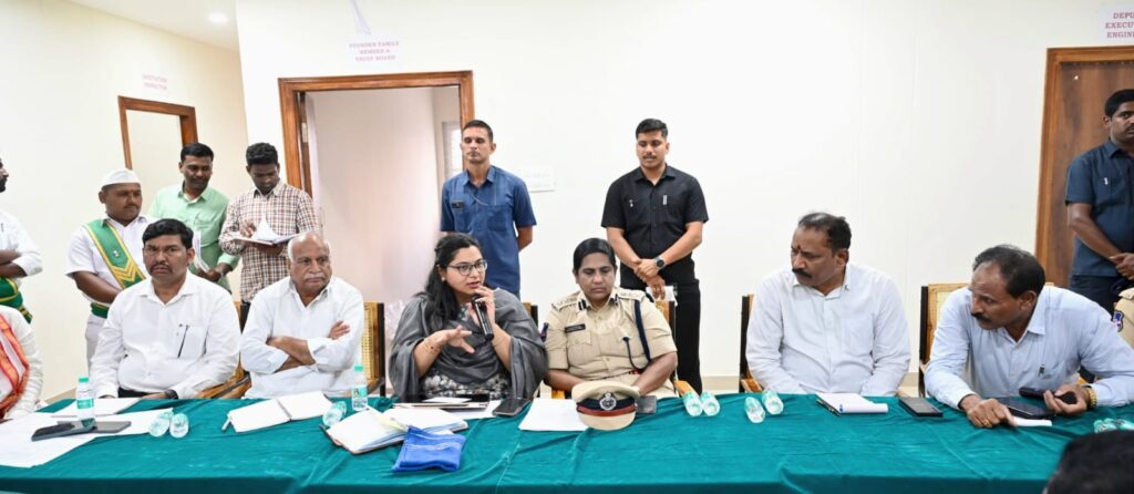 ముఖ్యమంత్రి బాసర పర్యటనకు ఏర్పాట్లు పూర్తి: కలెక్టర్ అభిలాష అభినవ్, ఎస్పీ డా.జానకీ షర్మిల