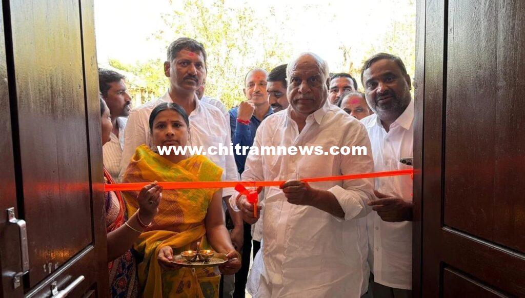 వెంకూరులో నూతన గ్రామపంచాయతీ భవనం ప్రారంభించిన ఎమ్మెల్యే రామారావు పటేల్ 