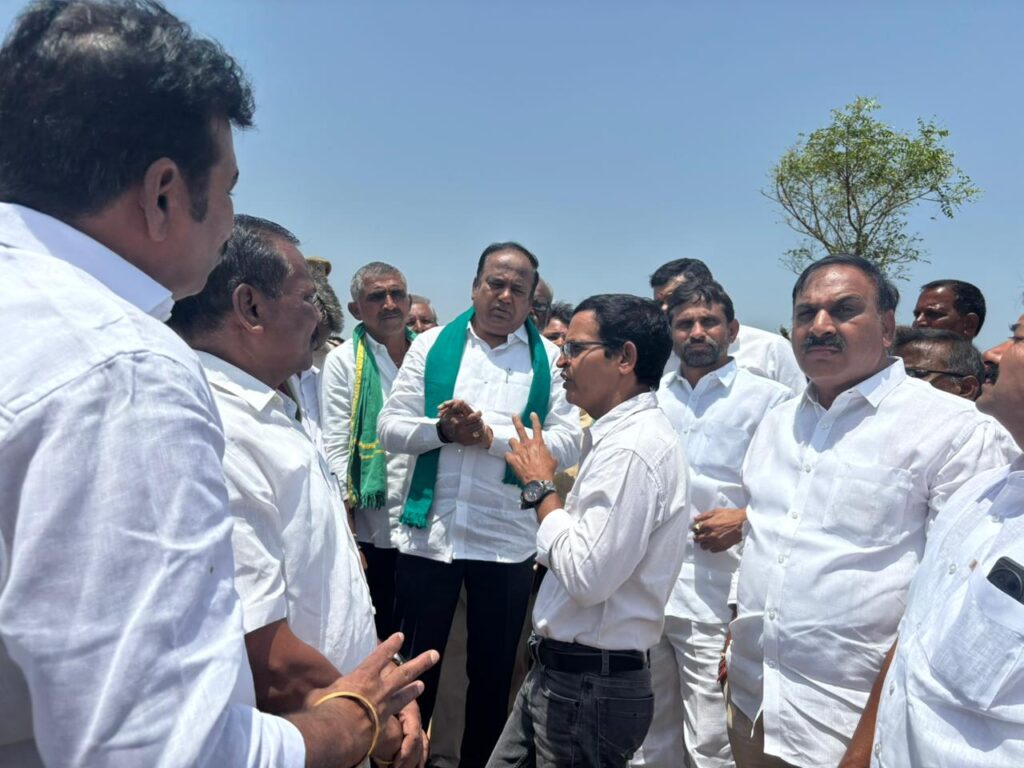 రైతులకు అండగా ఉంటాం: ఎమ్మెల్యే డా.ఆర్.భూపతి రెడ్డి