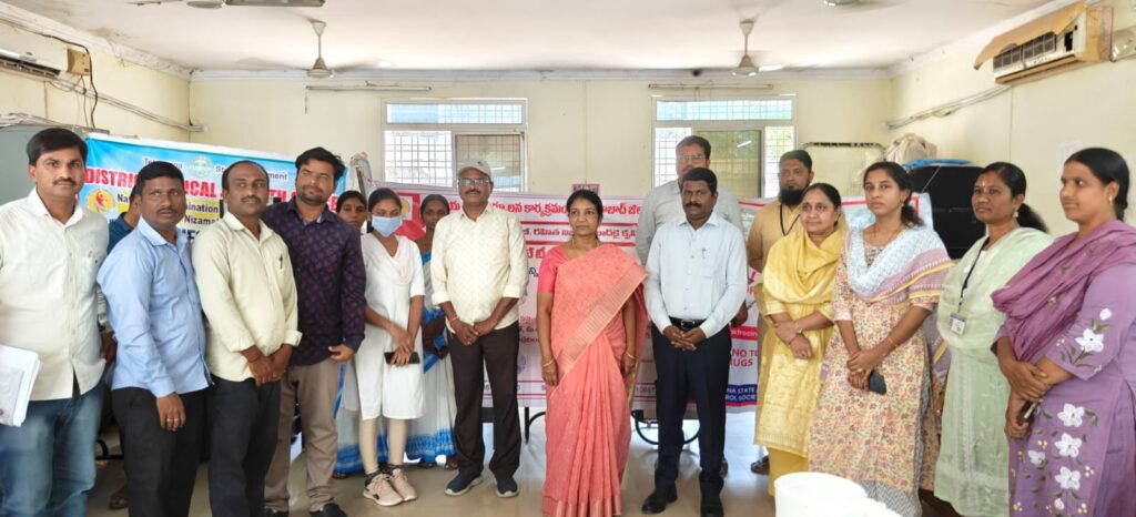 మున్సిపల్ కార్మికులకు వైద్య పరీక్షలు 