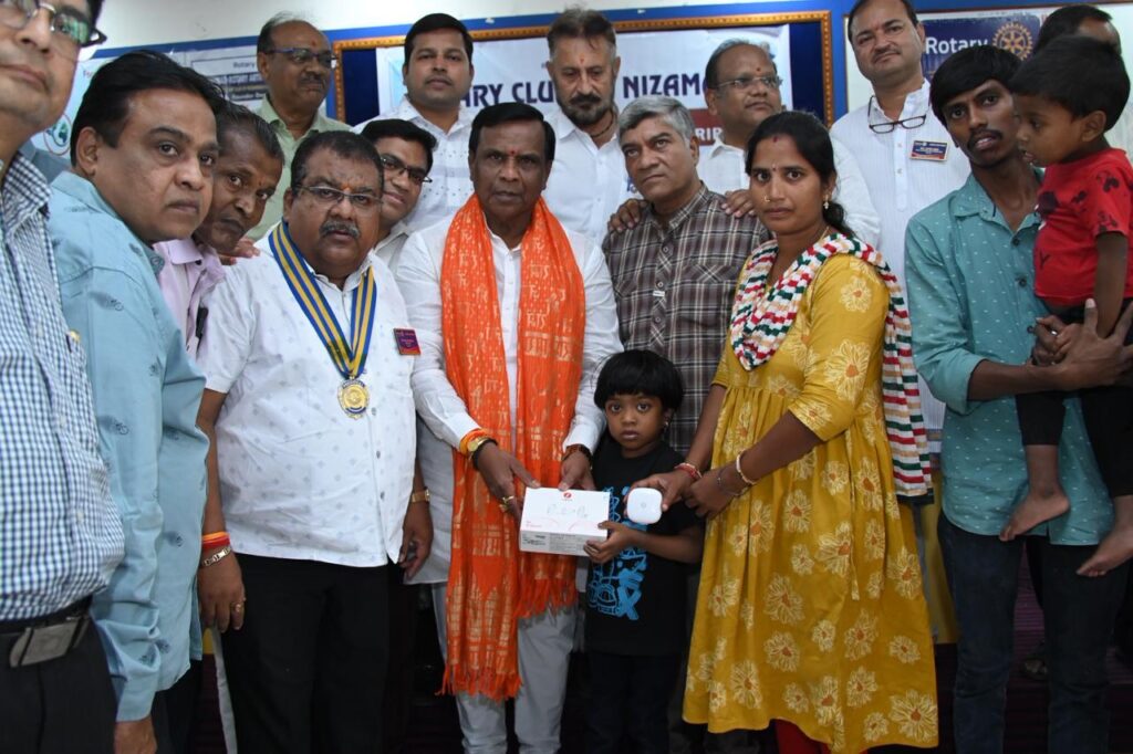 సమాజ సేవలో రోటరీ క్లబ్ సేవలు అభినందనీయం 