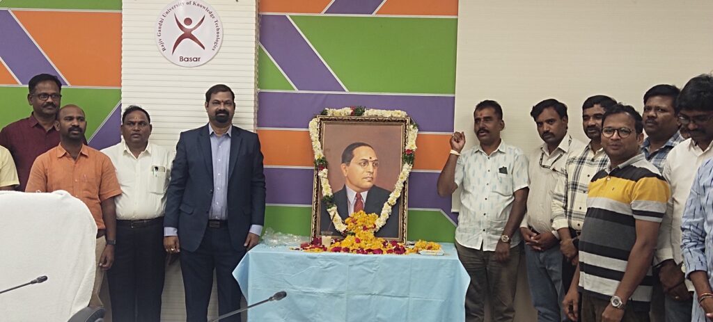 బాసర ఆర్జీయూకేటీలో ఘనంగా బాబాసాహెబ్ అంబేద్కర్ జయంతి వేడుకలు 