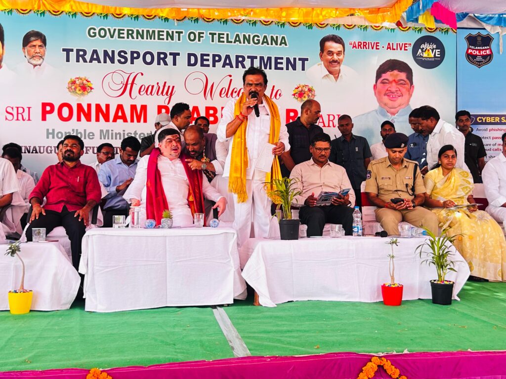 రోడ్డు భద్రతపై అవగాహనతోనే ప్రాణరక్షణ: ఎమ్మెల్యే పాయల్ శంకర్