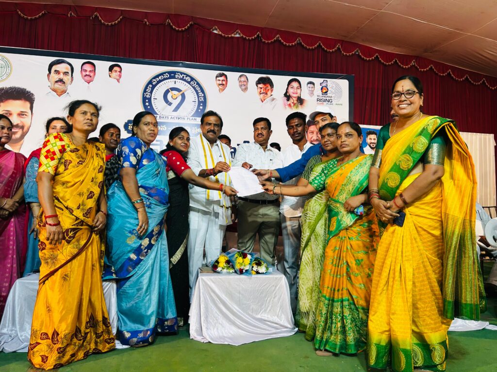 ప్రజాపాలన లక్ష్యం అర్హులకు సంక్షేమం అందడమే: ఎమ్మెల్యే పాయల్ శంకర్P