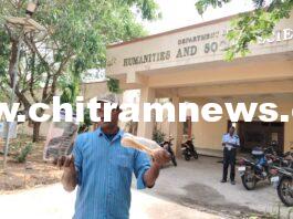 బాసర ఆర్జీయూకేటీలో కొండచిలువ కలకలం