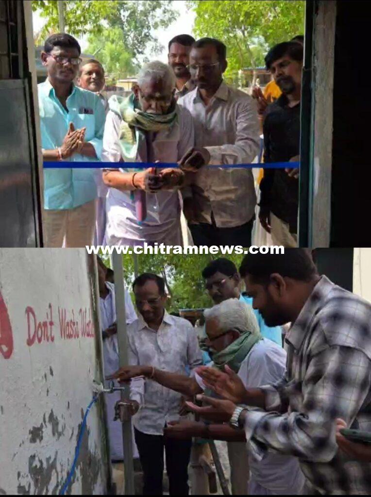 కరంజి (కె) పాఠశాలలో శుద్ధ జల ప్లాంట్ ప్రారంభం: ఎల్టి దశరథ్ రాంరెడ్డి దాతృత్వం