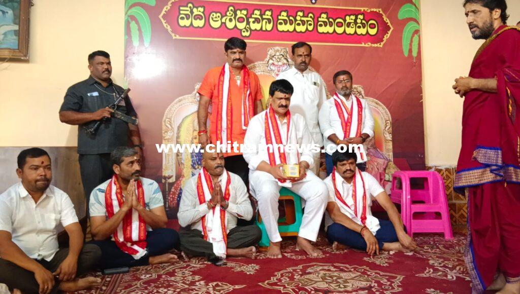 బాసర అమ్మవారి సన్నిధిలో మైనంపల్లి హనుమంతరావు ప్రత్యేక పూజలు  