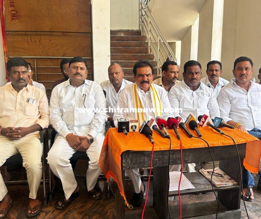 బండి సంజయ్ ను బద్నాం చేయొద్దు:ఎమ్మెల్యే పాయల్ శంకర్ 