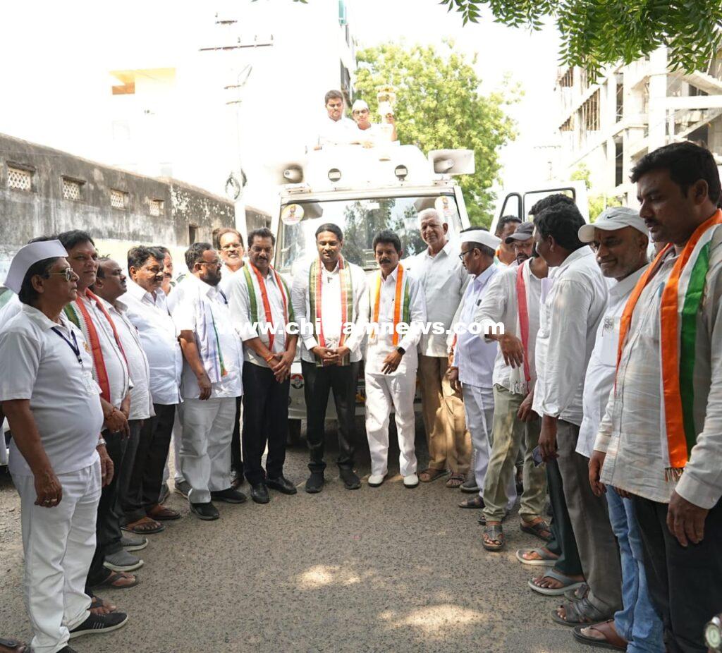 రాజీవ్ జ్యోతి యాత్రకు ఆదిలాబాద్‌లో ఘన స్వాగతం: రాజీవ్ సేవలు మరువలేనివి – కంది శ్రీనివాస రెడ్డి